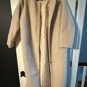 Prologue Cream Teddy Jacket